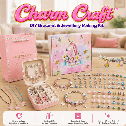 CharmCraft™ – DIY Bracelet & Jewellery Making Kit