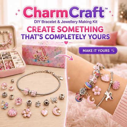 CharmCraft™ – DIY Bracelet & Jewellery Making Kit