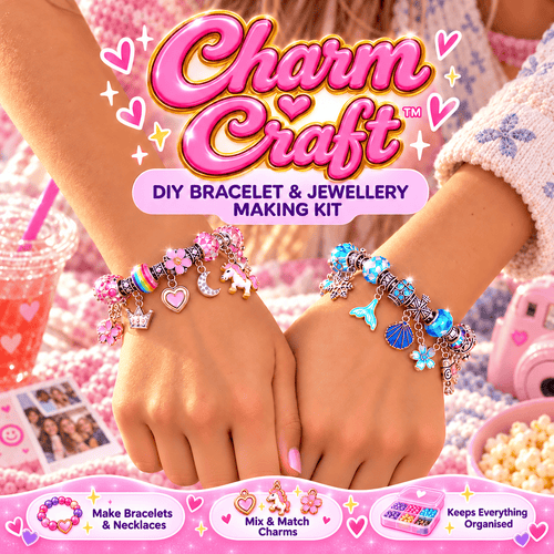 CharmCraft™ – DIY Bracelet & Jewellery Making Kit