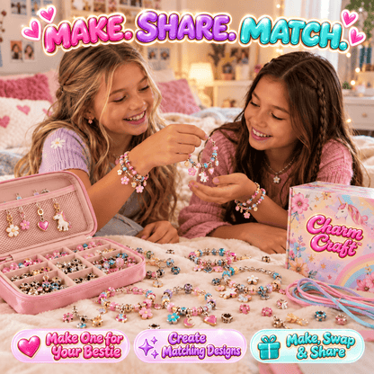 CharmCraft™ – DIY Bracelet & Jewellery Making Kit