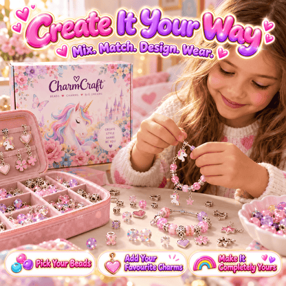 CharmCraft™ – DIY Bracelet & Jewellery Making Kit