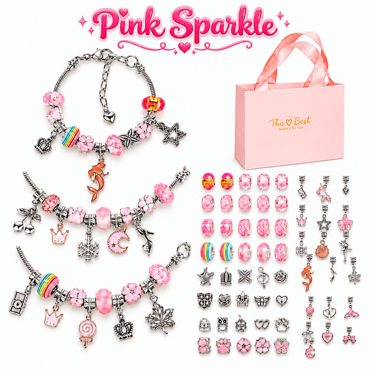 CharmCraft™ – DIY Bracelet & Jewellery Making Kit