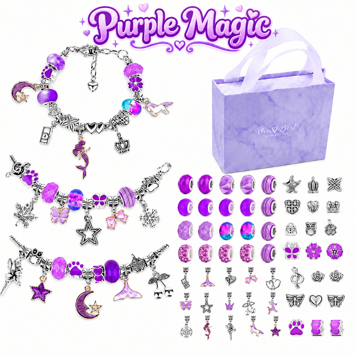 CharmCraft™ – DIY Bracelet & Jewellery Making Kit